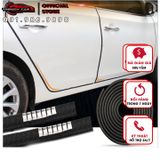 Cuộn 6 mét Gioăng lõi thép chữ U nẹp viền cánh cửa xe oto màu xám, đen, đỏ, trắng