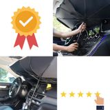 Ô Che Nắng Ô Tô Chắn Nắng Kính Lái Gấp Gọn tiện dụng Loại tốt phù hợp mọi loại xe chất liệu vải bạc chống nóng