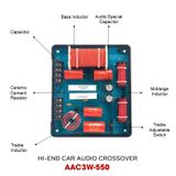 Bộ Phân 3 Way Loa Ô Tô cho loa âm loa treble, mid Và Bass Âm Thanh Xe Hơi tần số đáp ứng 40Hz-22kHz