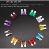 Cầu chì xe ô tô, cầu chì xe máy công suất chuẩn, đủ size, đủ công suất lựa chọn, câu trì chân mini, chân nhỏ, chân vừa
