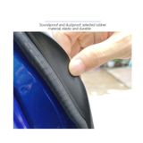 Gioăng cao su cửa oto, gioăng nguyên bản theo xe ô tô lõi thép cao su đen trendycar cao cấp loại 1 lỗ cho xe Sedan