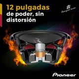 Loa siêu trầm Pioneer Bass 12 inch Mexico Công Suất 1400W từ kép TS-W310D4 Champion Series Subwoofer