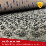 Tấm mút tiêu âm 3M™ 9448A ô tô Phụ kiện ô tô Tấm lót cách nhiệt Giảm âm thanh Chống ồn 80* 50 * 1.5cm