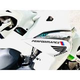 Tem Sticker Phản Quang Decal  Dán Trang Trí Xe Hơi Bmw ô tô  Series 3 5 X3 X4 X5 X6 chữ Performance
