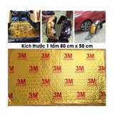 Combo 2 tấm cách âm 3M 2 lớp cao su non dày 3mm Phụ kiện chống ồn ô tô cao cấp