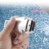Chốt cài dây an toàn cho xe ô tô kiêm búa phá kính cao cấp loại có khe cắm chồng logo xe Toyota Honda Kia Hyundai