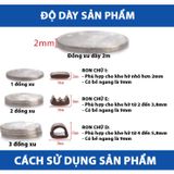 6m Ron Dán Khung Cửa (dày 4mm) Chống Côn Trùng, Cách Âm, Ngăn Bụi