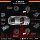 Loa Cấu hình âm thanh ô tô Walker Độ âm thanh Nâng cấp xe hơi cao cấp