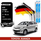 Phụ Kiện Xe TOYOTA Gạt Mưa Silicon Chống Xước Chính Hãng, CROSS VIOS CAMRY INNOVA FORTUNER ALTIS AVANZA YARIS WIGO VELOZ