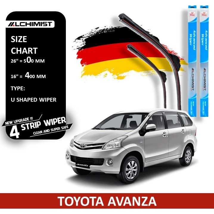 Gạt Mưa Silicon Toyota Avanza