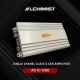 Bộ Khuếch Đại DSP Alchimist AD1C-1200 Mono 1 Kênh Class D - 1200W Công Suất Định Mức Cho Âm Thanh Ô Tô Tuyệt Vời