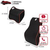 Gối Tựa Đầu, Gối Tựa Lưng Cao Su Non Cao Cấp Dùng Cho Xe Ô Tô, Ghế Văn Phòng, đảm bảo thoáng khí khi lái xe đường xa