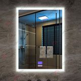 Gương cảm ứng Gương nhà tắm thông minh Gương bluetooth 70 x 50 xuất Ý