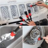Bộ 5 cọ vệ sinh chi tiết nhỏ trên xe hơi làm sạch máy điều hòa không khí trong xe tiện dụng