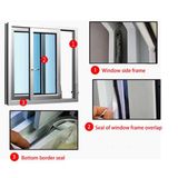 Ron sợi dán khe khung cửa, tấm chắn chống bụi, gió, hơi điều hòa (7*12mm)-Đơn vị bán 3 mét Trendyhome.vn