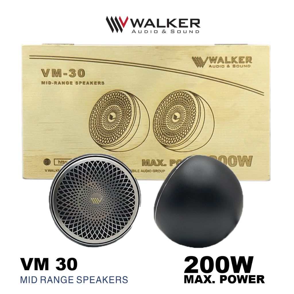 Loa Walker VM30 Bộ 2 Loa Trung tần 3 Inch