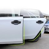 Gioăng chữ D chống ồn cách nhiệt cánh cửa xe ô tô sẵn băng keo bóc dán