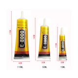 Keo đính đá, kim cương trang sức E-8000, Keo dán ron, keo dán màn hình, kính,linh kiện điện thoại và các chi tiết nhỏ