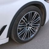Bộ 2 Miếng dán Cao Su Xe Bánh Xe cuộn Bảo Vệ Gờ Chống va đập Chắn Bùn Xe và Bánh Xe Ô Tô sẵn keo dính