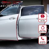 Combo 10 mét nẹp U lõi thép viền cánh cửa xe ô tô chống va đập, chống ồn chống xước