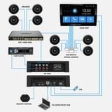 DSP Blaupunk MPD 460A Hệ thống nâng cấp Âm Thanh Chất Lượng Cao Digital Signal Processing Không Dây chất lượng cao