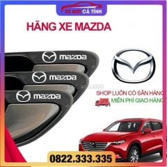 [MAZDA] Miếng decal dán trang trí xe ô tô đẹp, tem kim loại chìm in logo hãng xe Mazda 2, 3,6 Mazda Cx-5, Cx-8,BT50