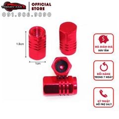 Bộ Nắp chụp van bồi xe ô tô - Chất liệu nhôm CNC - Nhiều màu lựa chọn