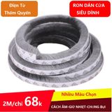 Ron sợi dán khe khung cửa, tấm chắn chống bụi, gió, hơi điều hòa (7*12mm)-Đơn vị bán 3 mét Trendyhome.vn