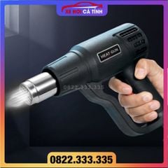 Máy khò nhiệt,Máy khò nóng cầm tay súng khò nhiệt màng co dán decal trang trí giỏ quà C62 Khò nhiệt cầm tay