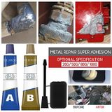 Keo Dán Sắt AB Chịu Nhiệt 50Gr ♥️ ♥️ Keo Vá Vết Nứt, Thủng Kim Loại Siêu Chắc