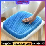 [⚡FLASH SALE⚡] Đệm tổ ong silicon nệm lót ghế ngồi ô tô văn phòng chống ê mông, mồ hôi, mụn nhọt do ngồi lâu