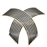 [⚡FREE SHIP⚡] Set 16 miếng dán viền bánh xe chống thấm nước màu phản quang dành cho xe mô tô Honda NC700X nc 700s 700