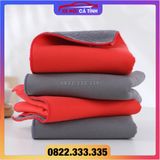 Khăn Lau 2 Mặt Da Lộn, Chất Vải Siêu Mịn, Siêu Thấm Hút Cho Xe Ô Tô