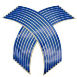 [⚡FREE SHIP⚡] Set 16 miếng dán viền bánh xe chống thấm nước màu phản quang dành cho xe mô tô Honda NC700X nc 700s 700