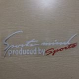 Phụ kiện ô tô |  Tem dán trang trí ô tô Sport mind prodeced by Sports xe hơi ô tô đầy đủ màu sắc - Ngoại thất ô tô