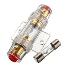 Cầu chì âm thanh chuyên dụng cho xe hơi chất liệu hợp kim cao cấp (vỏ chịu nhiệt độ ca 60A DC 12V Chuyên Dụng Cho Ô tô
