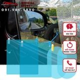 Bộ Miếng Dán Chống Nước Gương Chiếu Hậu và kính lái siêu bền hiệu quả trời mưa chống đọng nước dễ nhìn gương