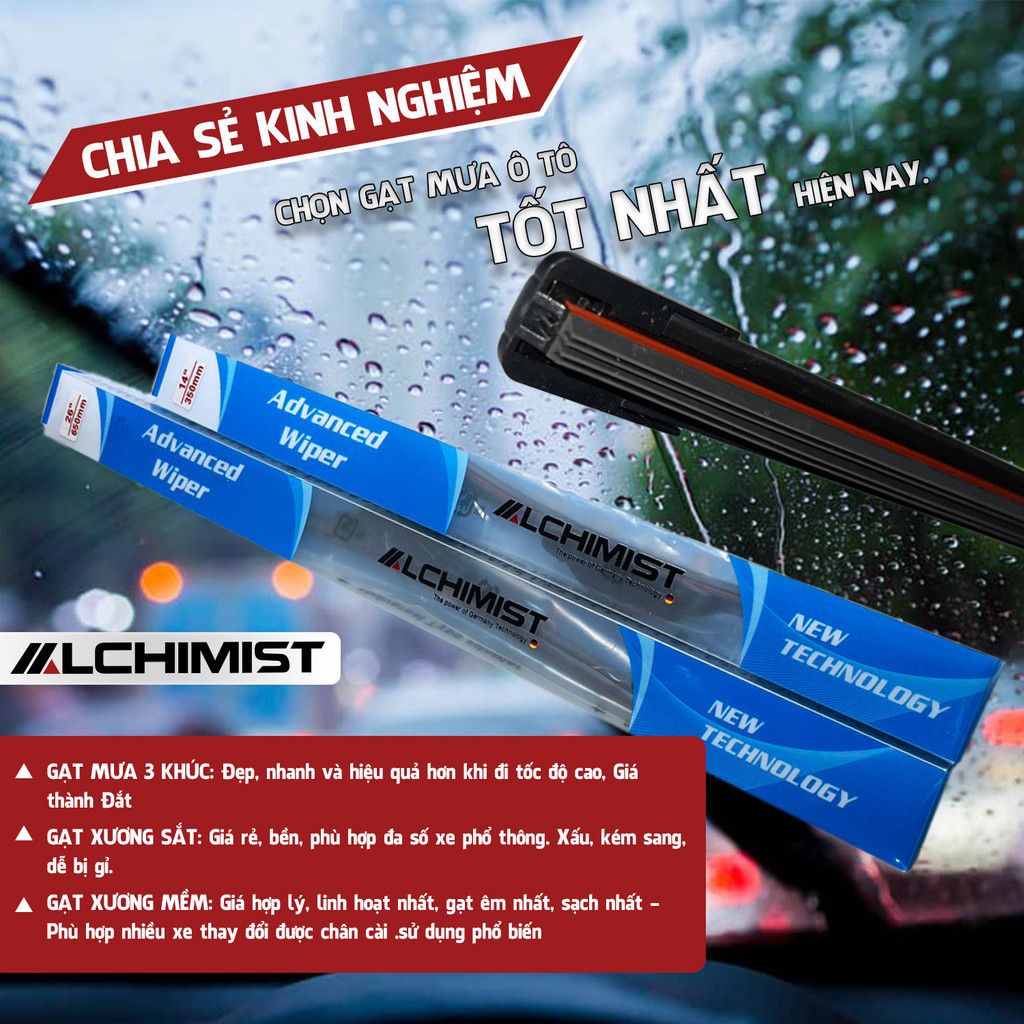 gạt mưa 4 lưỡi ô tô toyota