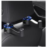 Móc treo đồ trên ô tô gài trước sau ghế kèm giá đỡ điện thoại trên xe tiện lợi thiết kế chắc chắn cao cấp