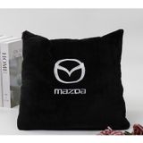 Gối tựa lưng liền chăn 2 in 1 - gối tựa lưng xe ô tô có THÊU logo các hãng Toyota, Mercedes, Lexus, BMW, Hyundai