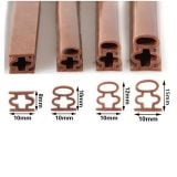 Cuộn 3 mét Gioăng Ron Cách Âm Khung Cửa Màu Nâu Loại 10*6, *8, *10, *12, *15mm