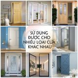 Combo 2 Mét Ron Chân Cửa Cao Su Cải Tiến Dán Chống Bụi Côn Trùng 25 35 45mm có sẵn keo dính
