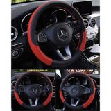 Freeship Bọc vô lăng da PU cao cấp cho xe hơi chất da đẹp Cỡ 38cm cho Sedan, SUV da đẹp bền đến 5 năm