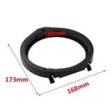 Combo Dưỡng loa cánh Honda loại 1 mẫu viền dày kèm giắc nối tiếp  -  viền loa cánh Honda - Đế loa Honda 6.5 icnh (16cm) Phụ kiện loa