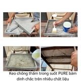 Keo Chống Thấm Trong Suốt Chống Rò Rỉ nước Mái Nhà, Tường Ngoài Cao Cấp Keo Epoxy chống giột lọ 300 gr