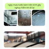 Chai kem chống bám nước trên kính xe, Dung dịch rửa kính xe ô tô, chai vệ sinh kính xe hơi chống bám dầu, nước mưa,