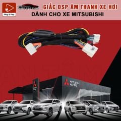 Dây cắm Amply / DSP kết nối đầu zin cho xe ô tô MITSUBISHI CHUẨN PLUG AND PLAY