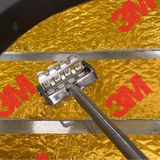 Con lăn thi công cách âm ô tô cán dài 61cm chất liệu kim loại thi công cách âm cánh cửa xe hơi