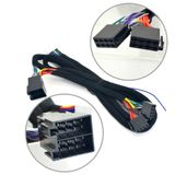 Dây Giắc DSP/ ampli nối màn hình nguyên bản theo xe ô tô MG3, MG5, Peugeot  cỡ bé độ Loa Plug N Play