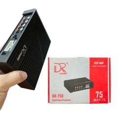 Amply xe ô tô DSP – DR Coustic - Hệ thống âm thanh chuyên nghiệp DR-750 bộ xử lý âm thanh xe hơi